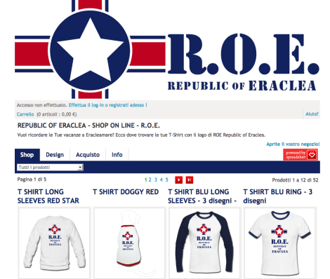 T-SHIRT - REPUBLIC OF ERACLEA 